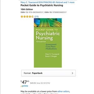 Psychiatric nursing book
